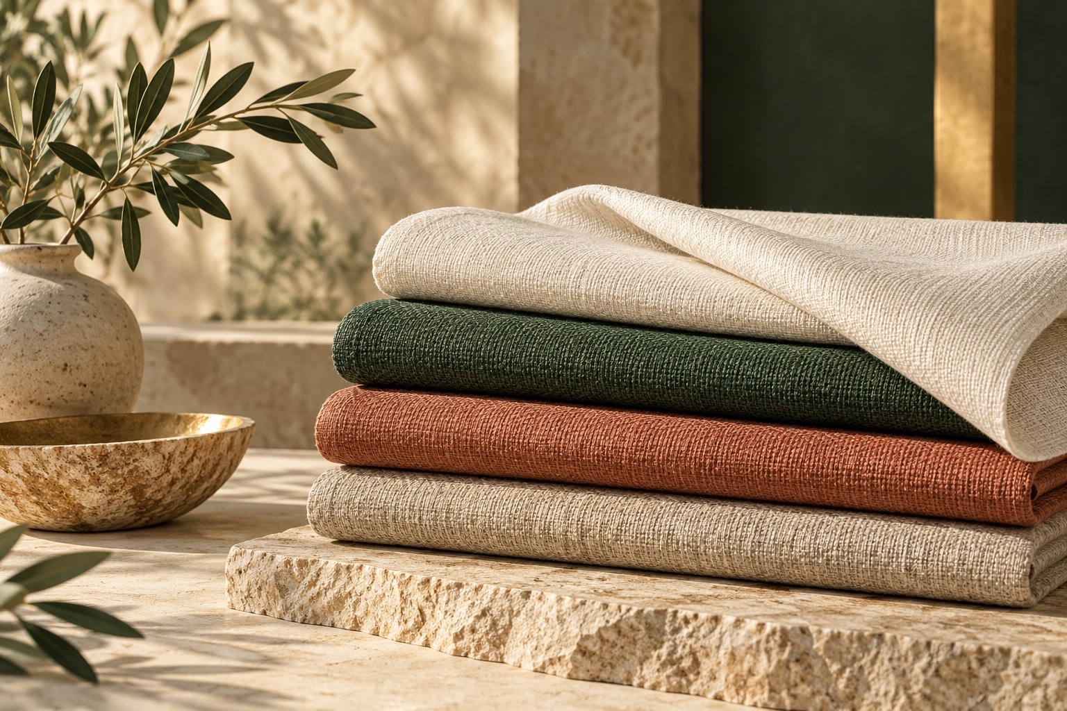 Fabrics & textiles — AI-generated illustrative image · not actual inventory